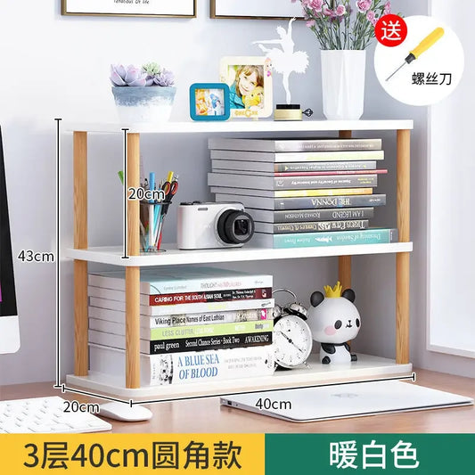 Multi-Layer Book & Office Storage Organizer