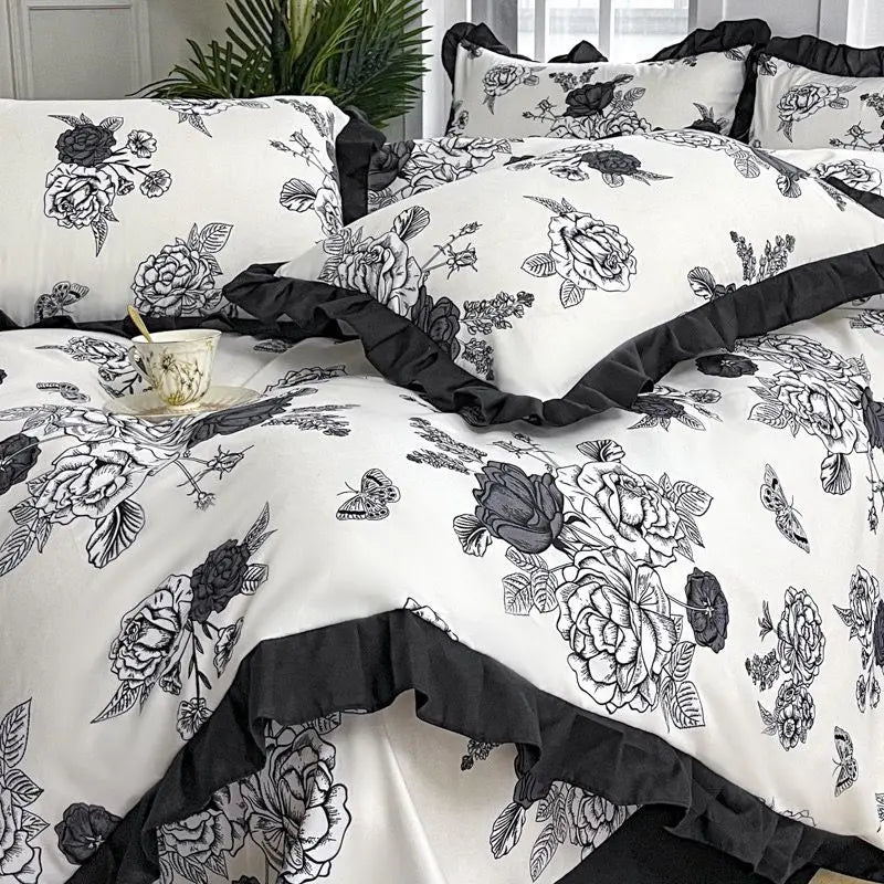 Elegant 4 Piece Bedding Set