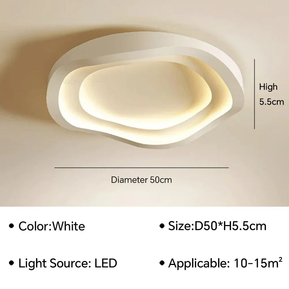 Modern LED Flush Mount Ceiling Chandelier