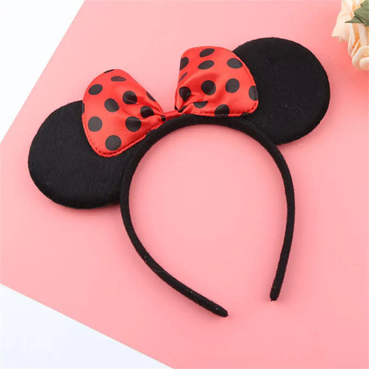 Minnie Mouse Ears Sequin Headband