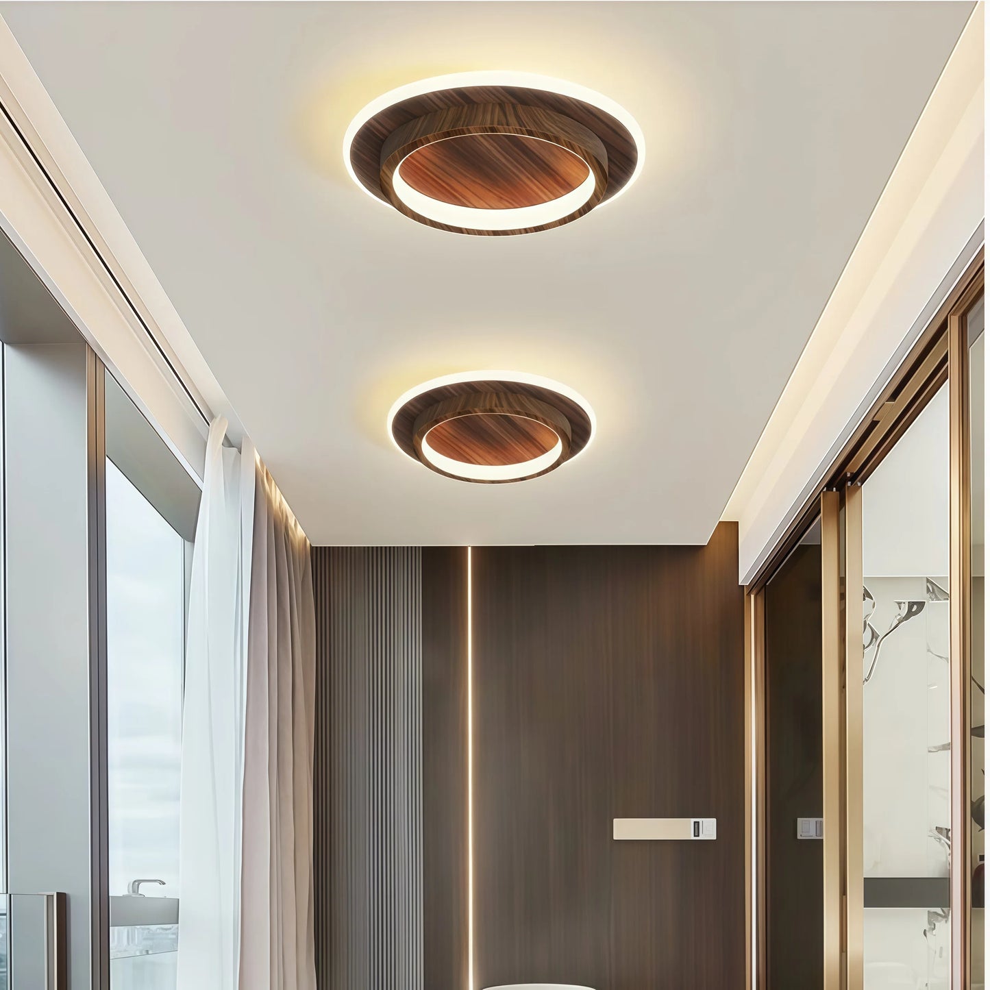 Modern Japanese LED Ceiling Light