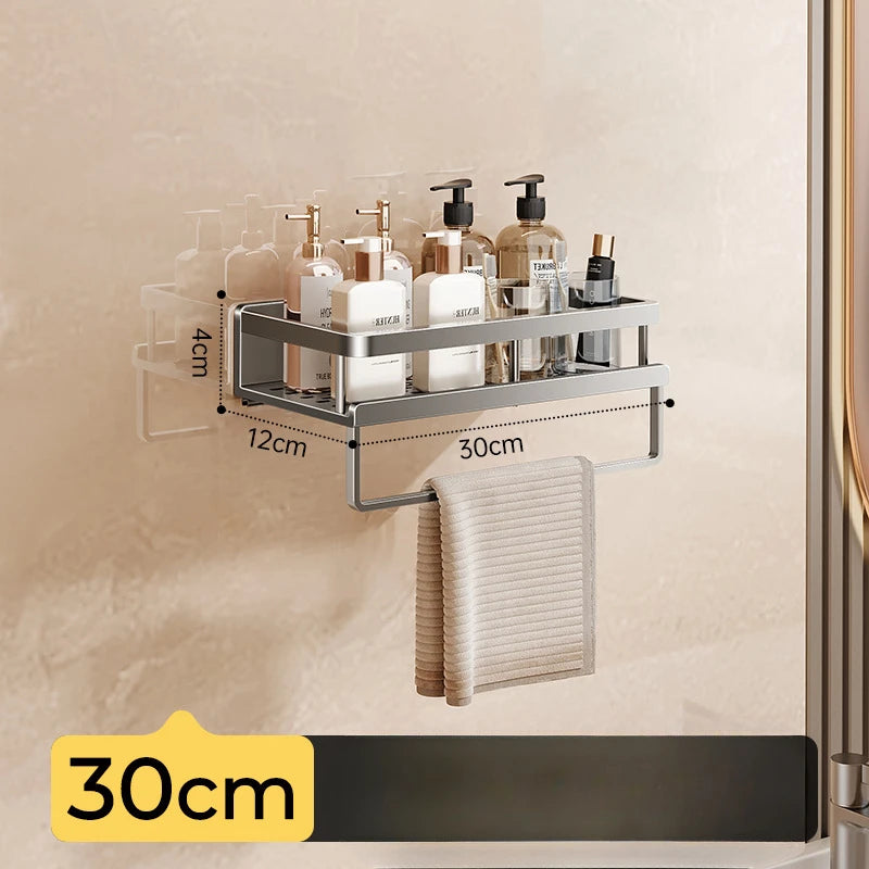 Aluminium Toilet & Washbasin Organiser