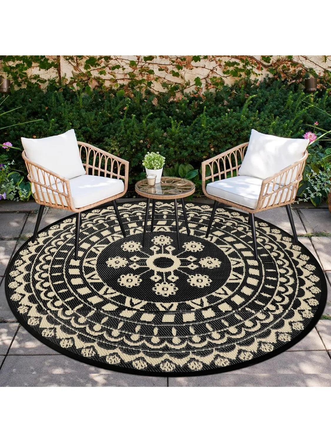 Reversible Waterproof Patio & Camping Mat