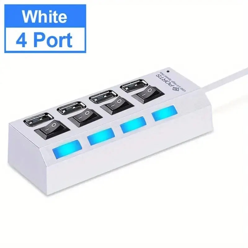 4/7-Port USB 2.0 Hub