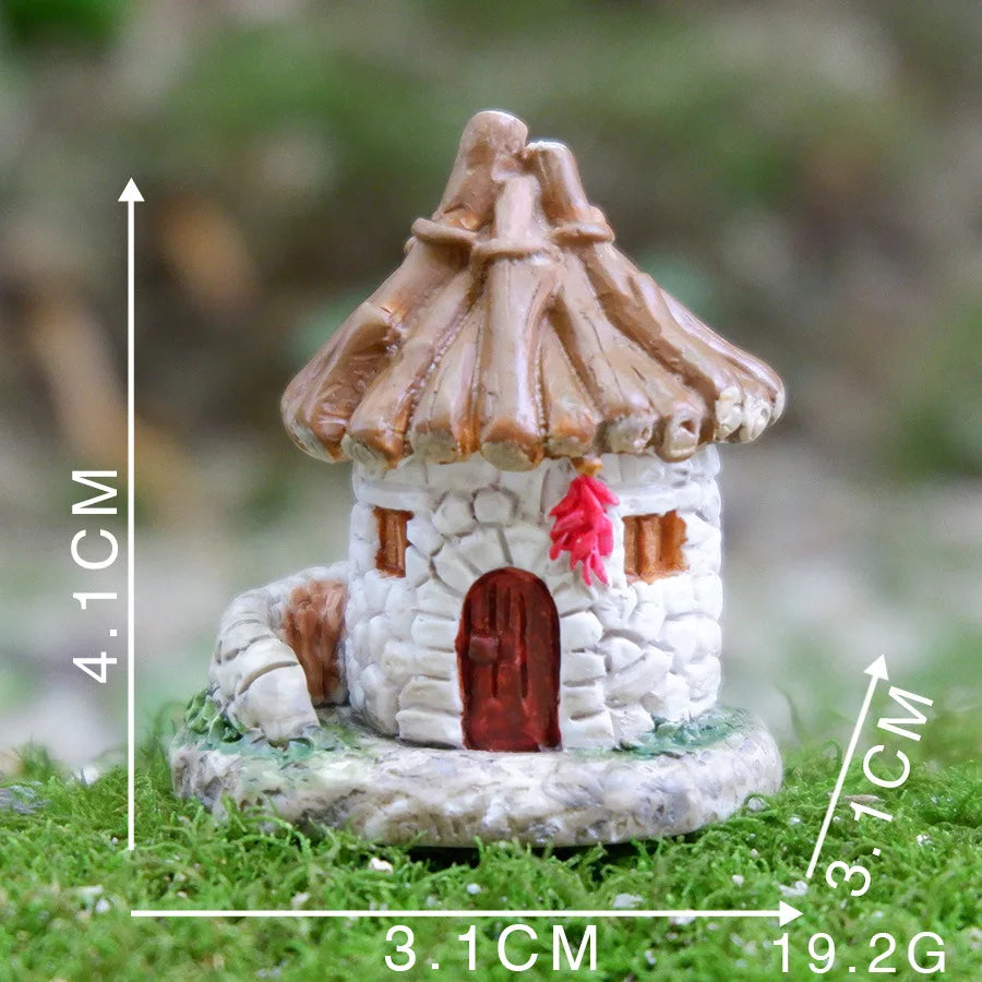 Mini Resin Fairy Garden House Ornament