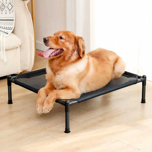 Elevated Folding Pet Bed for Dogs & Cats