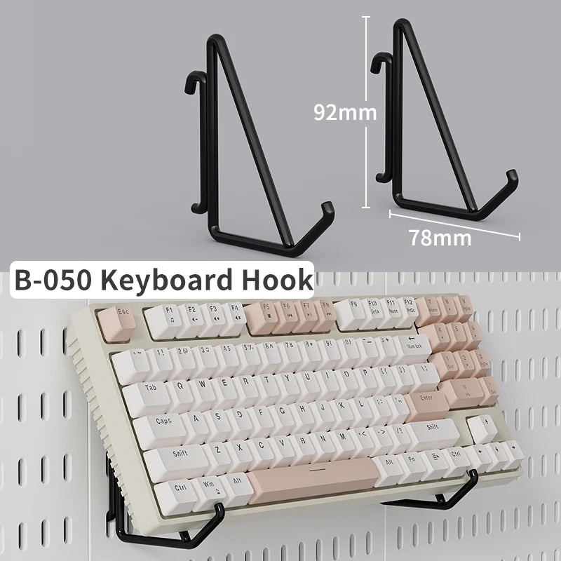 Desktop Pegboard Storage Organizer Kit