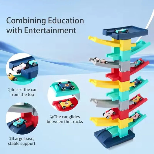 Racing Track Educational Toy for Toddlers