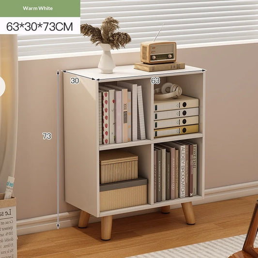 Multi-Tier Wooden Bookcase
