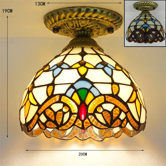 Glass Ceiling Light