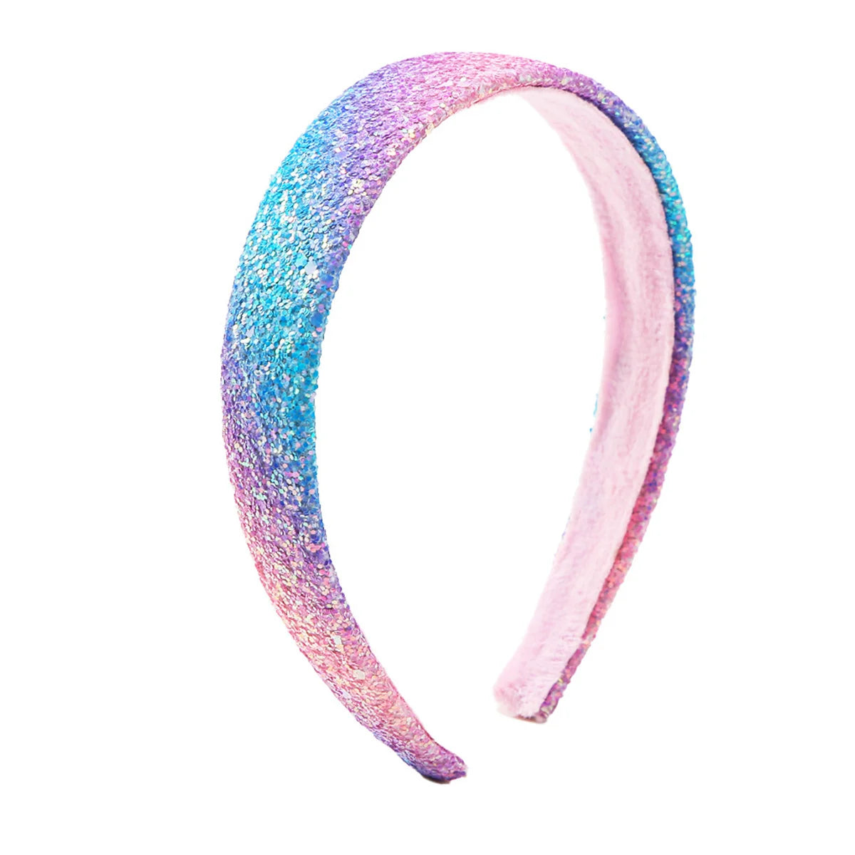 Princess Glitter Wide Headband