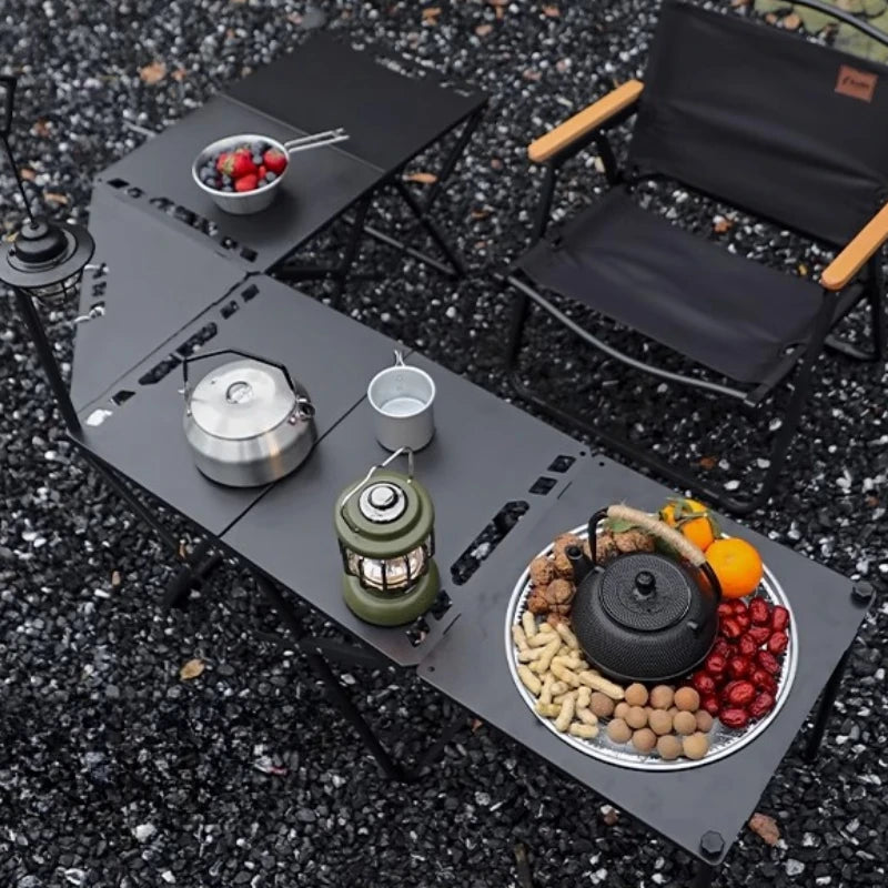 Outdoor Fire Pit Dining Table for Patio