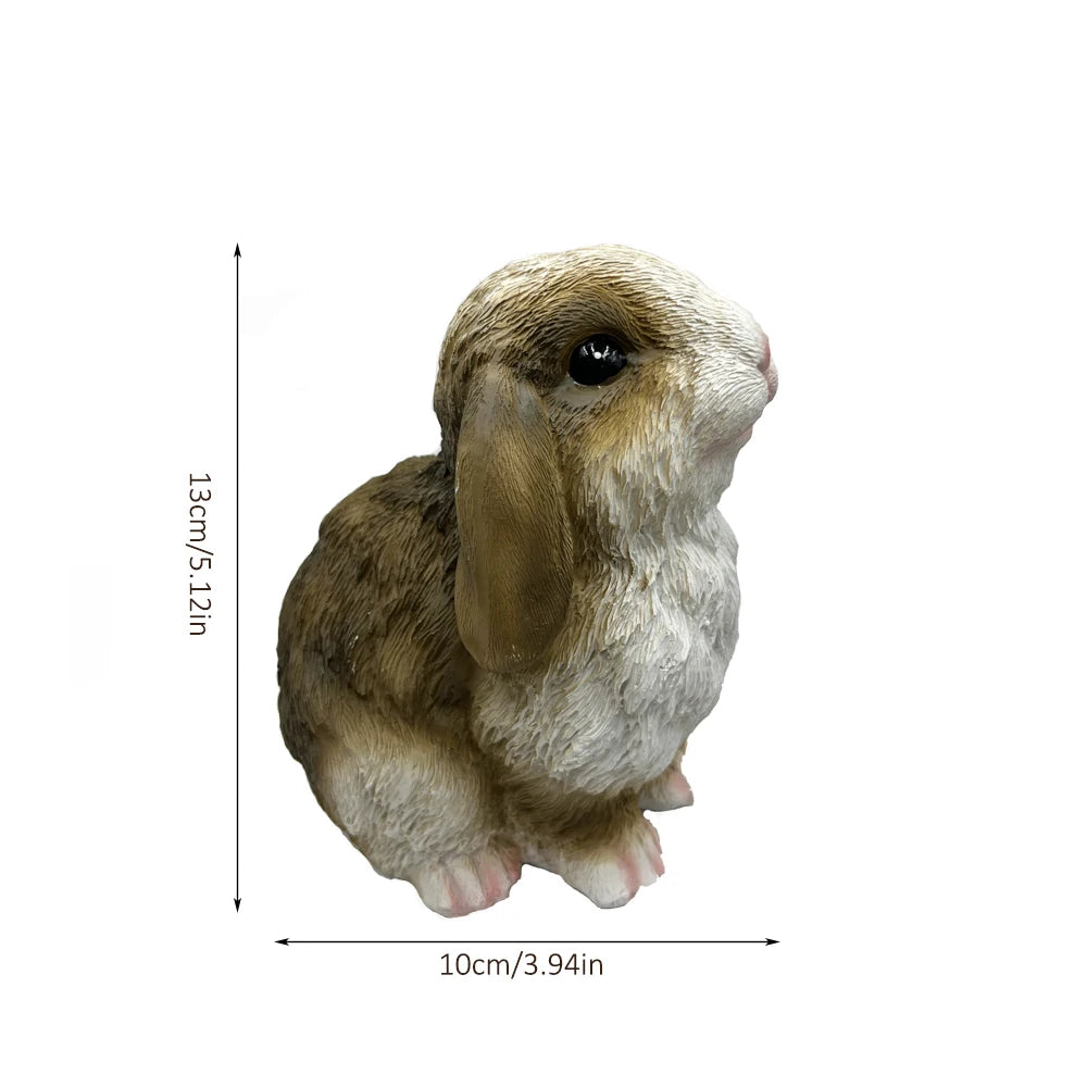 Bunny Garden Statue for Home Decor
