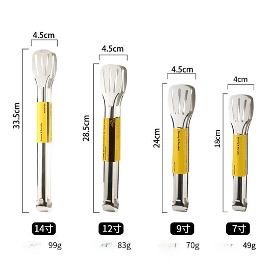 Heat-Resistant BBQ, Serving & Cooking Tongs