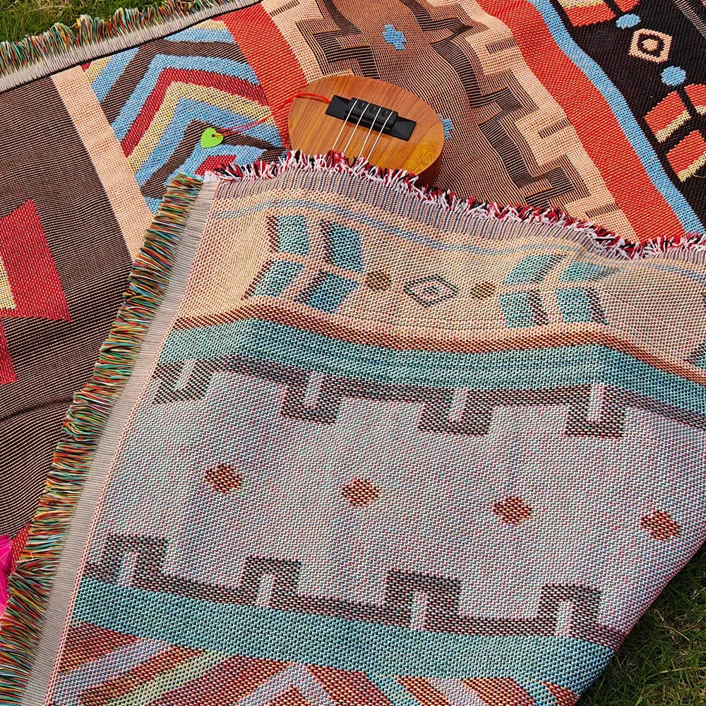 Checkered Throw Blanket