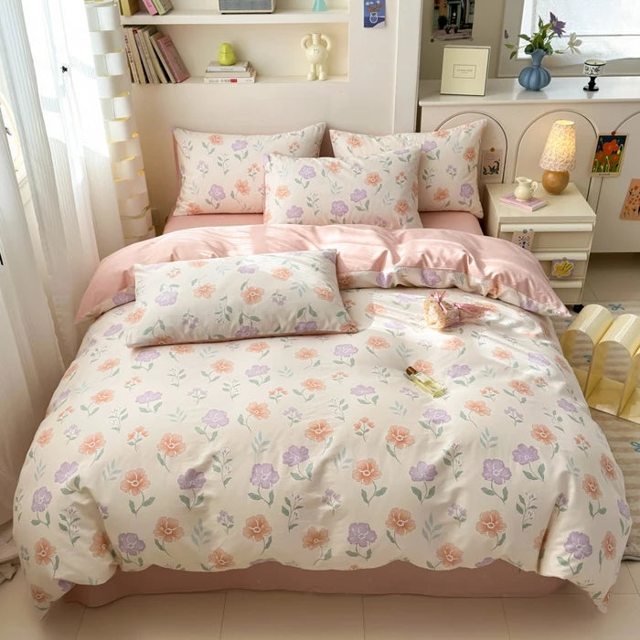 100% Cotton Cartoon Duvet Cover Set