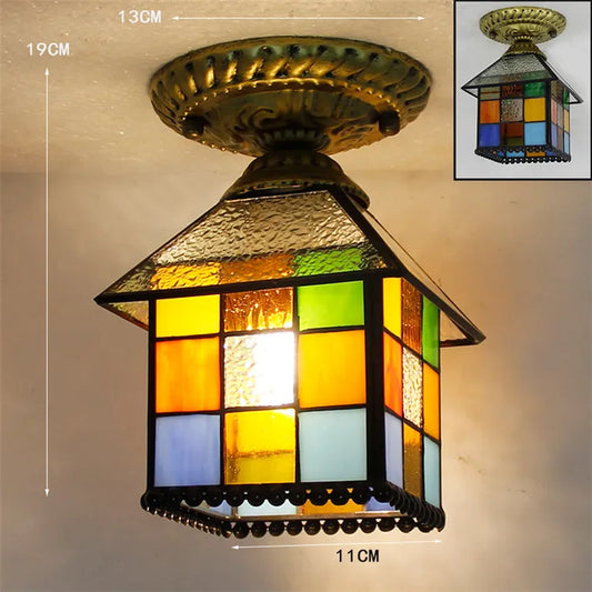 Glass Ceiling Light