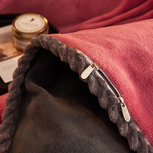Plush Velvet Duvet Cover