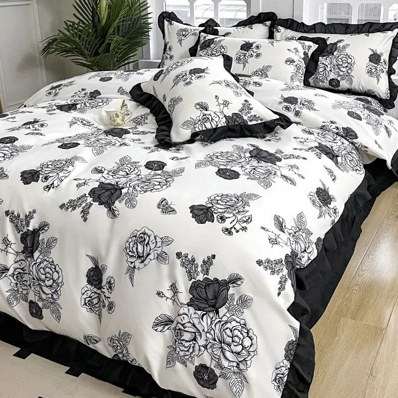 Elegant 4 Piece Bedding Set