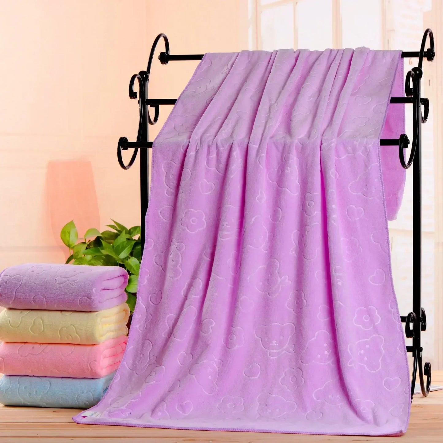 Ultra-Soft Quick-Dry Bath & Face Towel