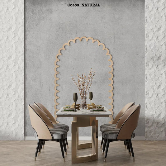 Modern Wooden Arch Wall Panel DIY Décor