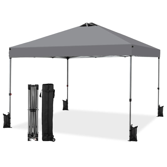 Pop-Up Canopy Tent with Rolling Carry Bag