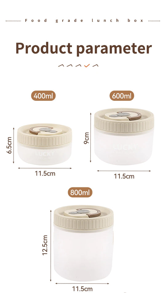 Microwave Safe Leak-Proof Food Container