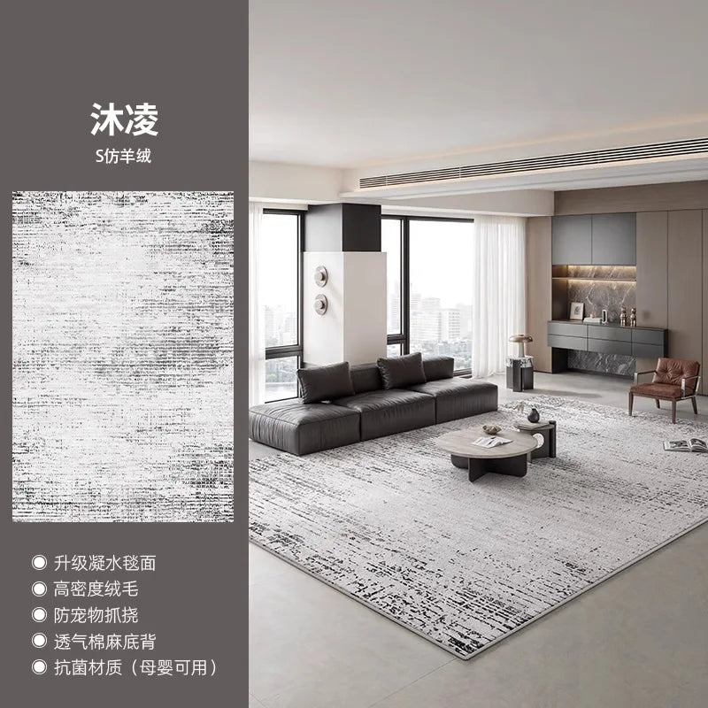 Modern Scandi Non-Slip Rug for Home