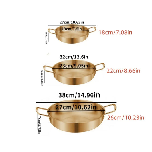 Double Handle Noodle Soup Cooking Pot