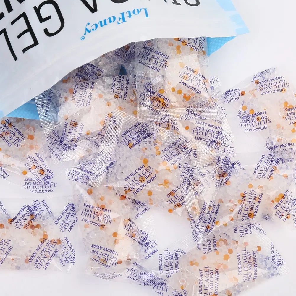 Silica Gel Moisture Absorber Bags 40 Pack 10g