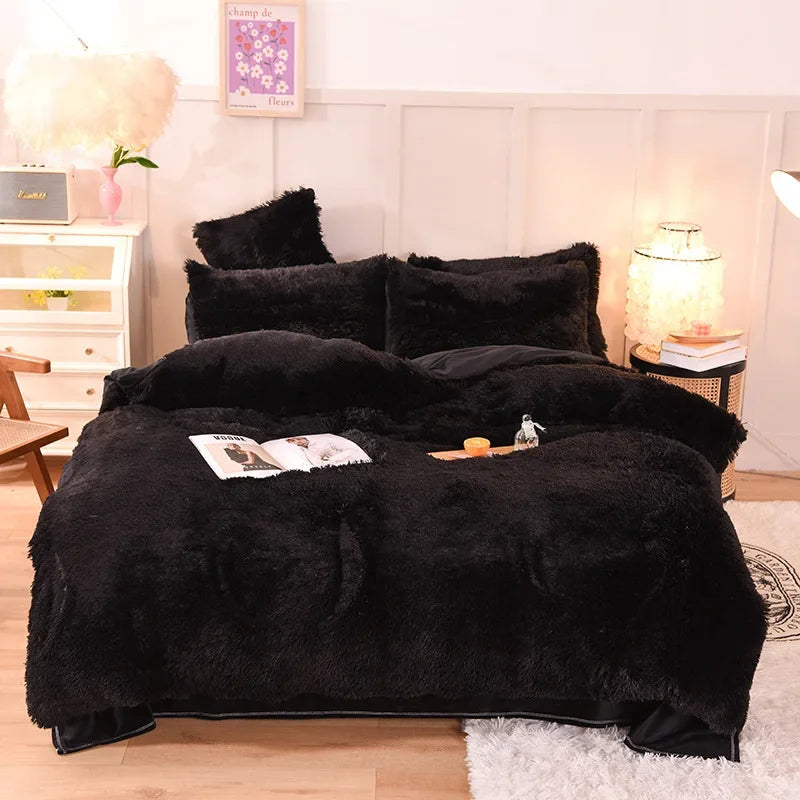 Luxury Plush Duvet Cover Set