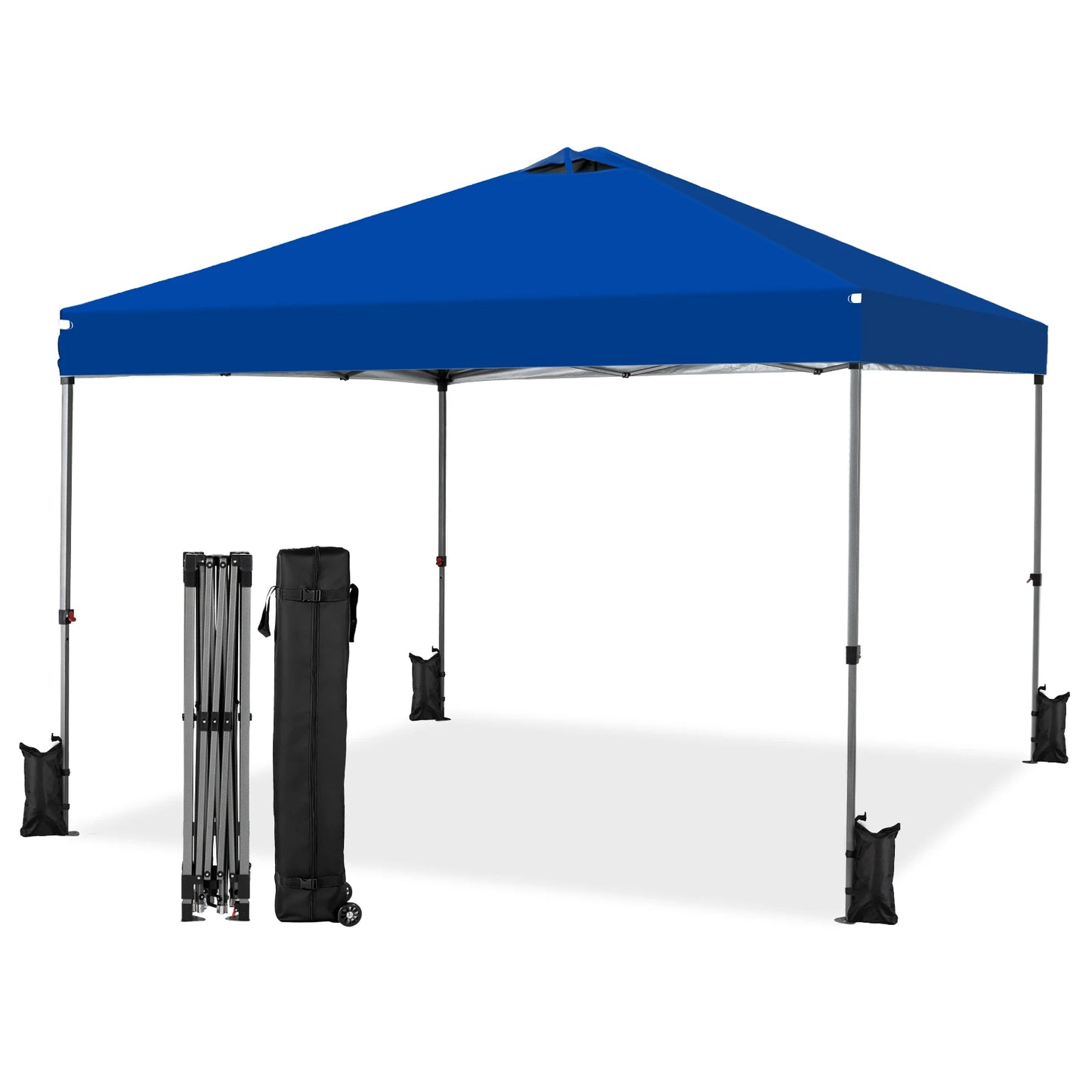 Pop-Up Canopy Tent with Rolling Carry Bag