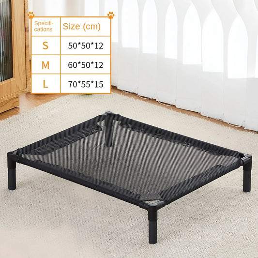 Elevated Folding Pet Bed for Dogs & Cats