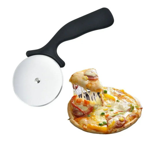 Stainless Steel Pizza Cutter Wheel with Ergonomic Handle