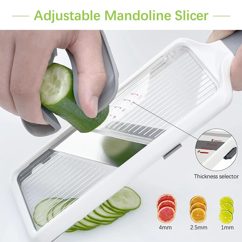 Stainless Steel Vegetable Chopper & Grater