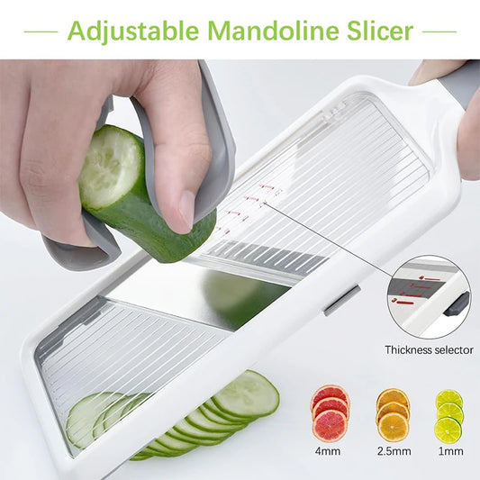 Stainless Steel Vegetable Chopper & Grater