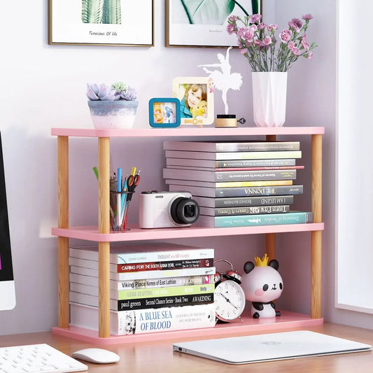 Multi-Layer Book & Office Storage Organizer