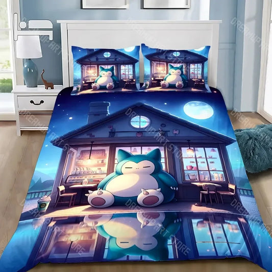 Cartoon Bedding with Matching Pillowcase