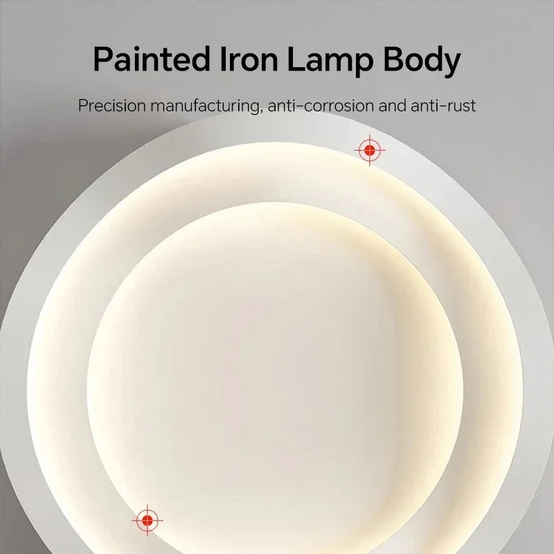 Modern LED Flush Mount Ceiling Chandelier