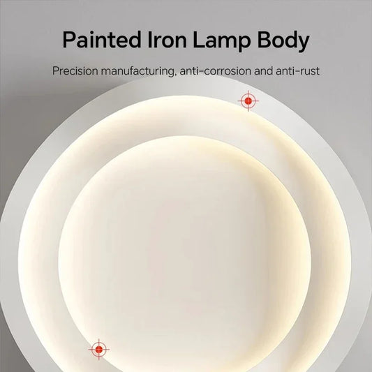 Modern LED Flush Mount Ceiling Chandelier