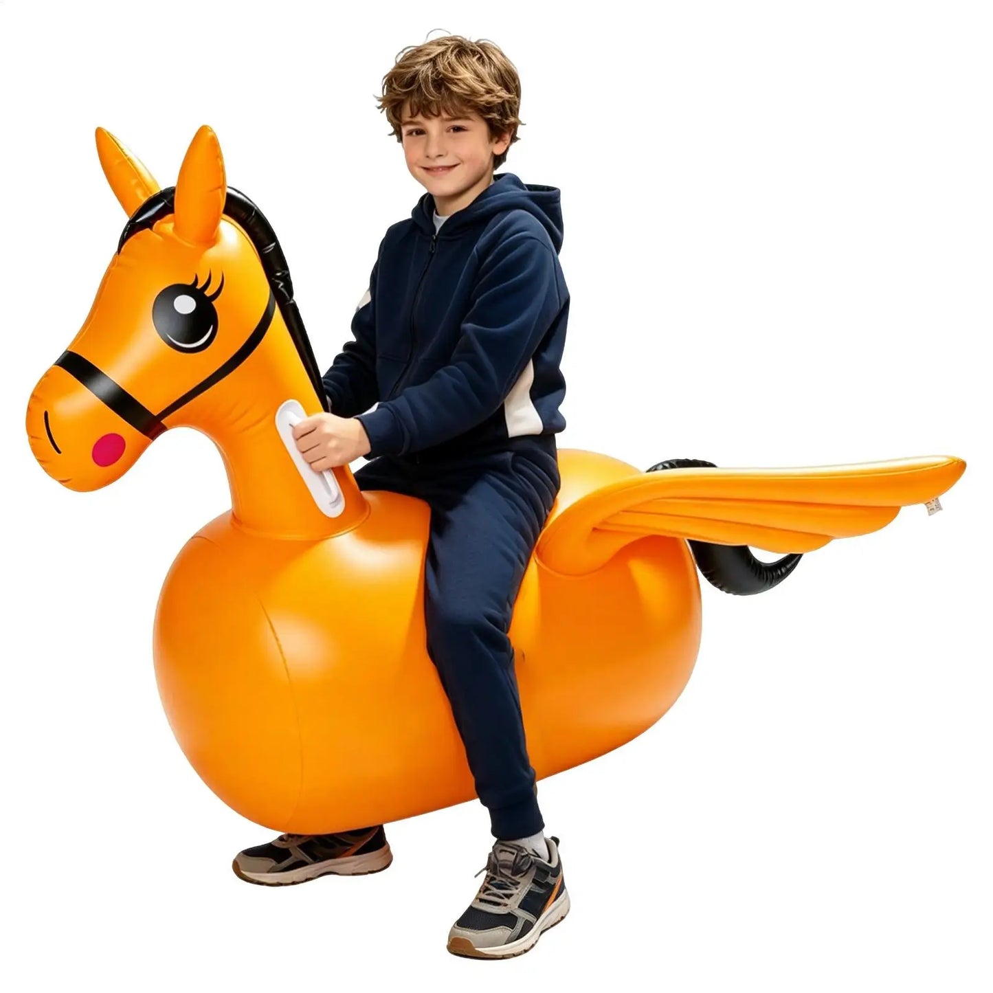 Inflatable Bouncy Horse Ride-On Toy