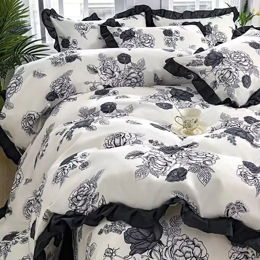 Elegant 4 Piece Bedding Set