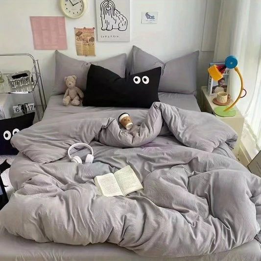 Cute Duvet Cover Set with Bed Sheet & Pillowcases