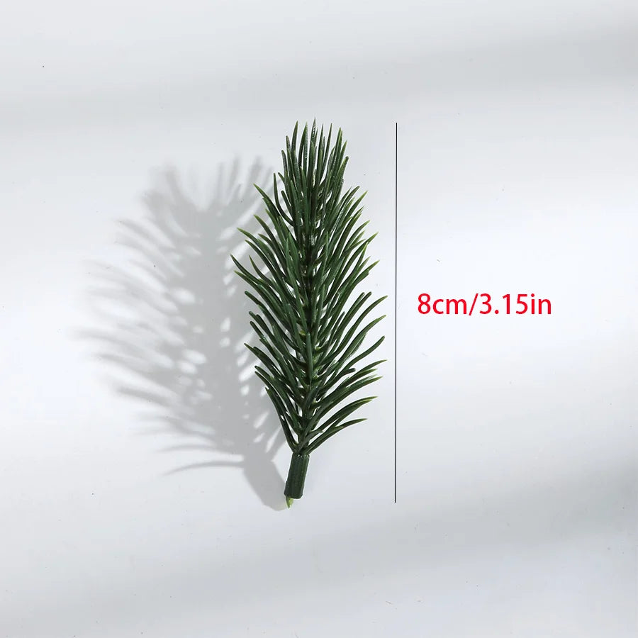 Artificial Pine Branches Greenery Decor Stems