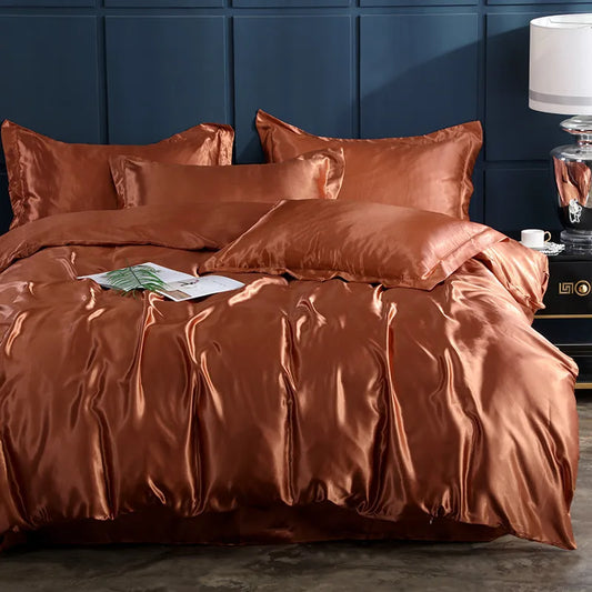 Luxury Jacquard Microfiber Duvet Cover Set