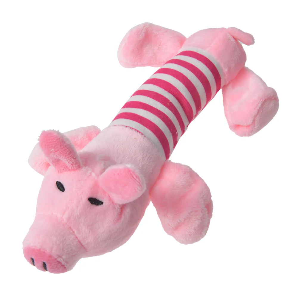 Plush Dinosaur Dog Toy – Interactive Chew Toy