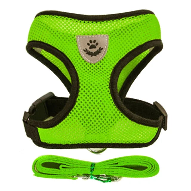 Adjustable Cat Harness & Leash Set