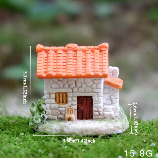 Mini Resin Fairy Garden House Ornament