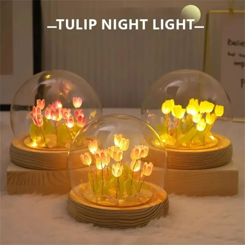 Handmade LED Flower Lamp