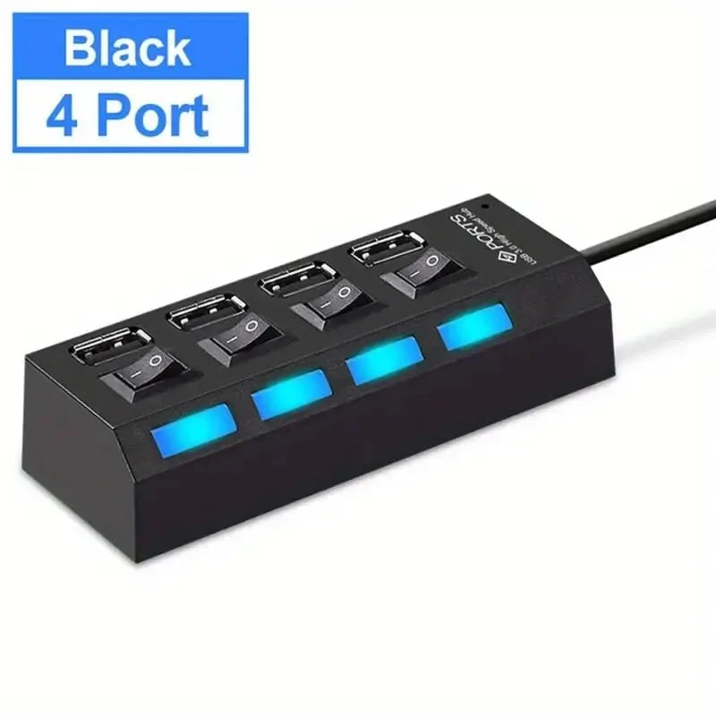 4/7-Port USB 2.0 Hub